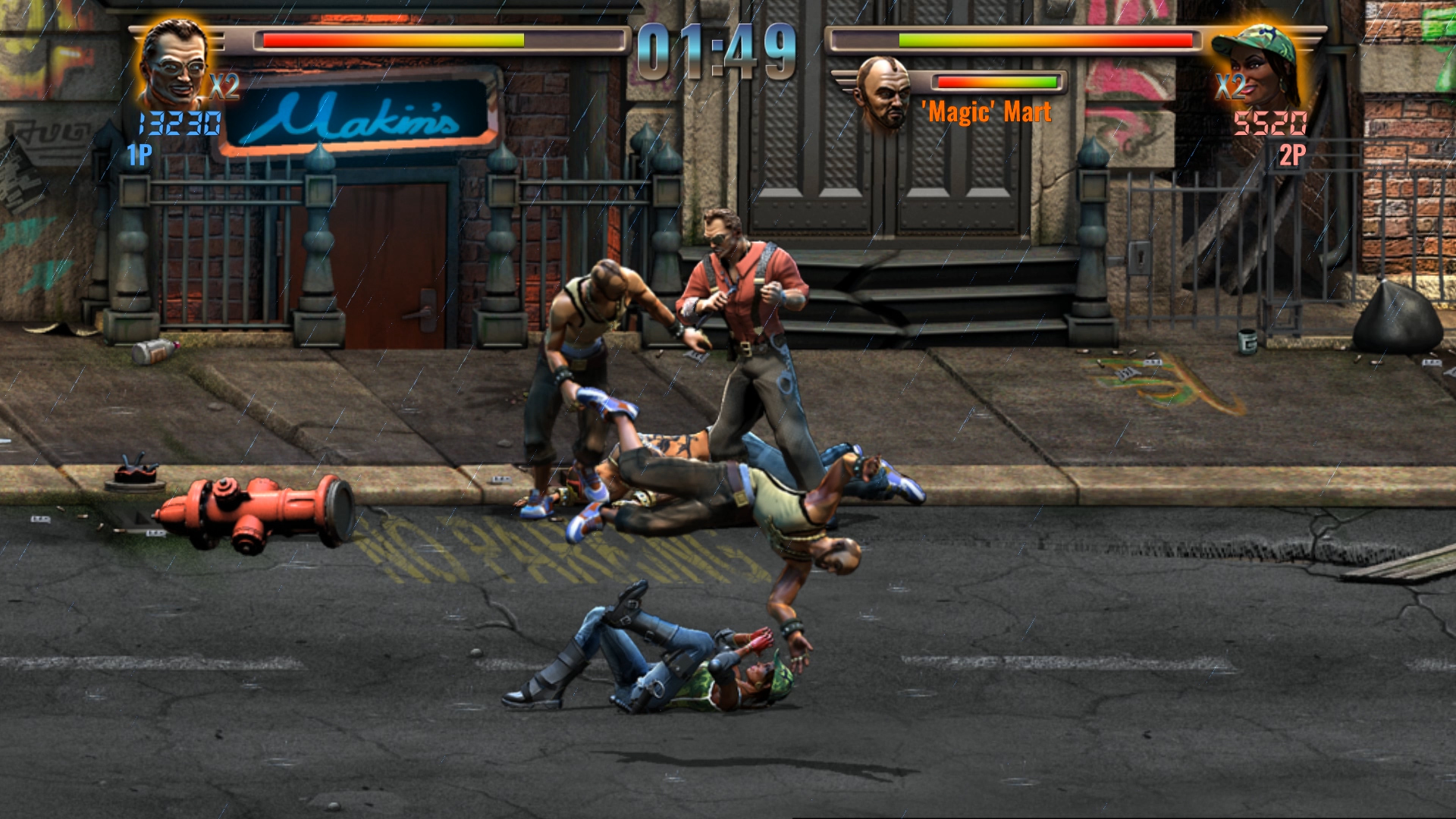 Скриншот: Raging Justice