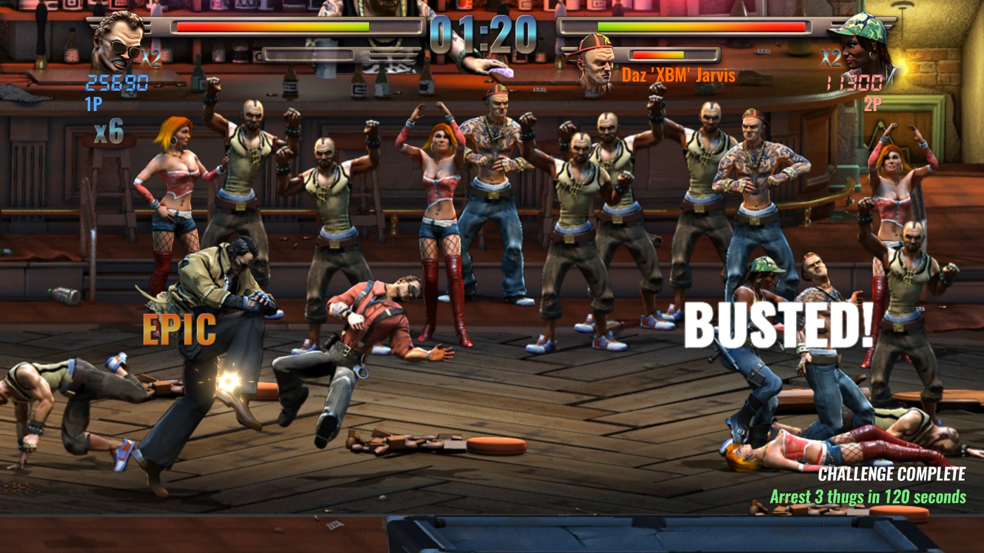 Скриншот: Raging Justice