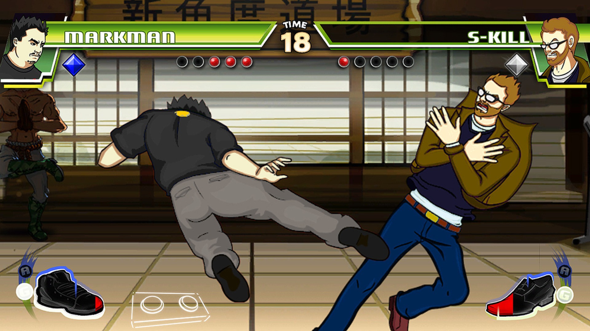 Скриншот: Divekick
