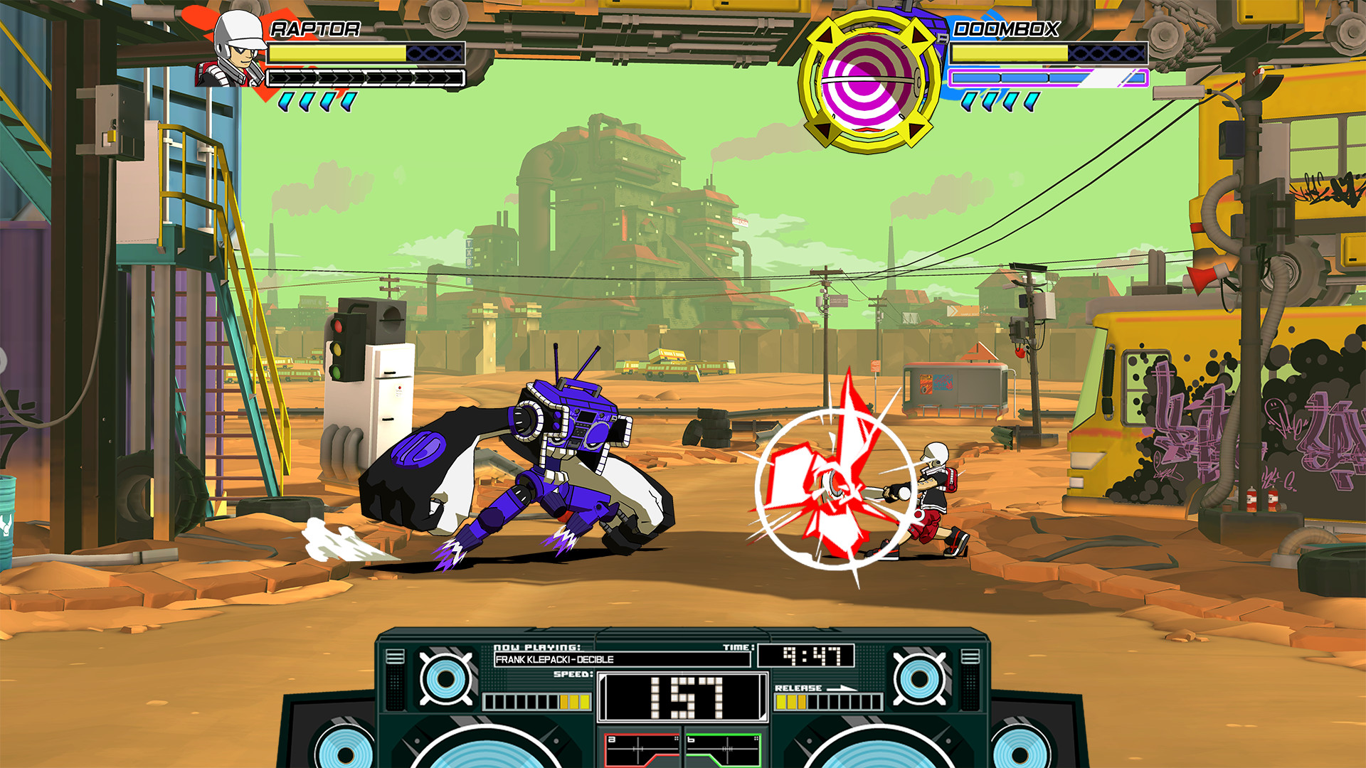 Скриншот: Lethal League Blaze