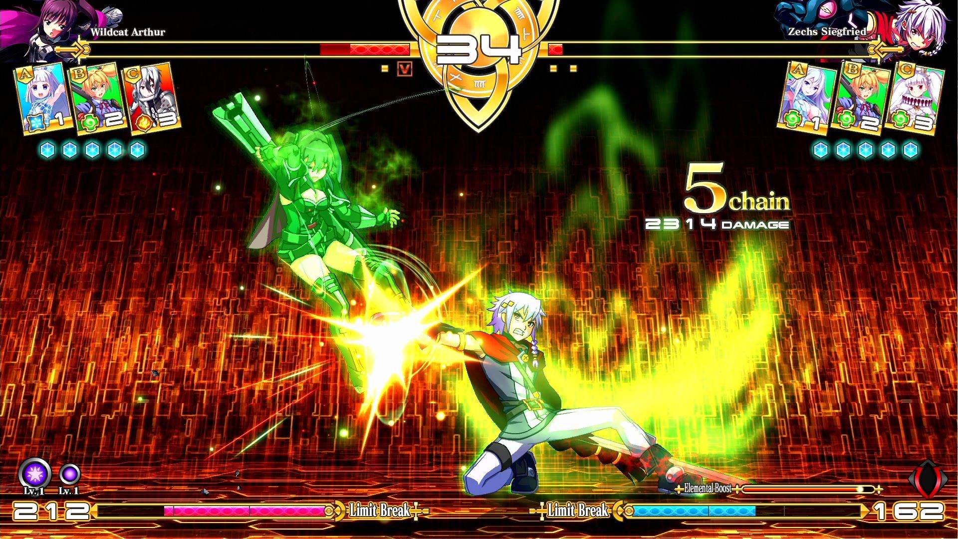 Скриншот: Million Arthur: Arcana Blood
