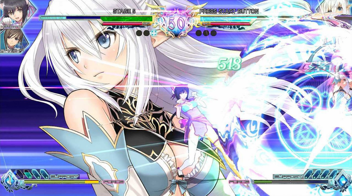 Скриншот: Blade Arcus from Shining: Battle Arena