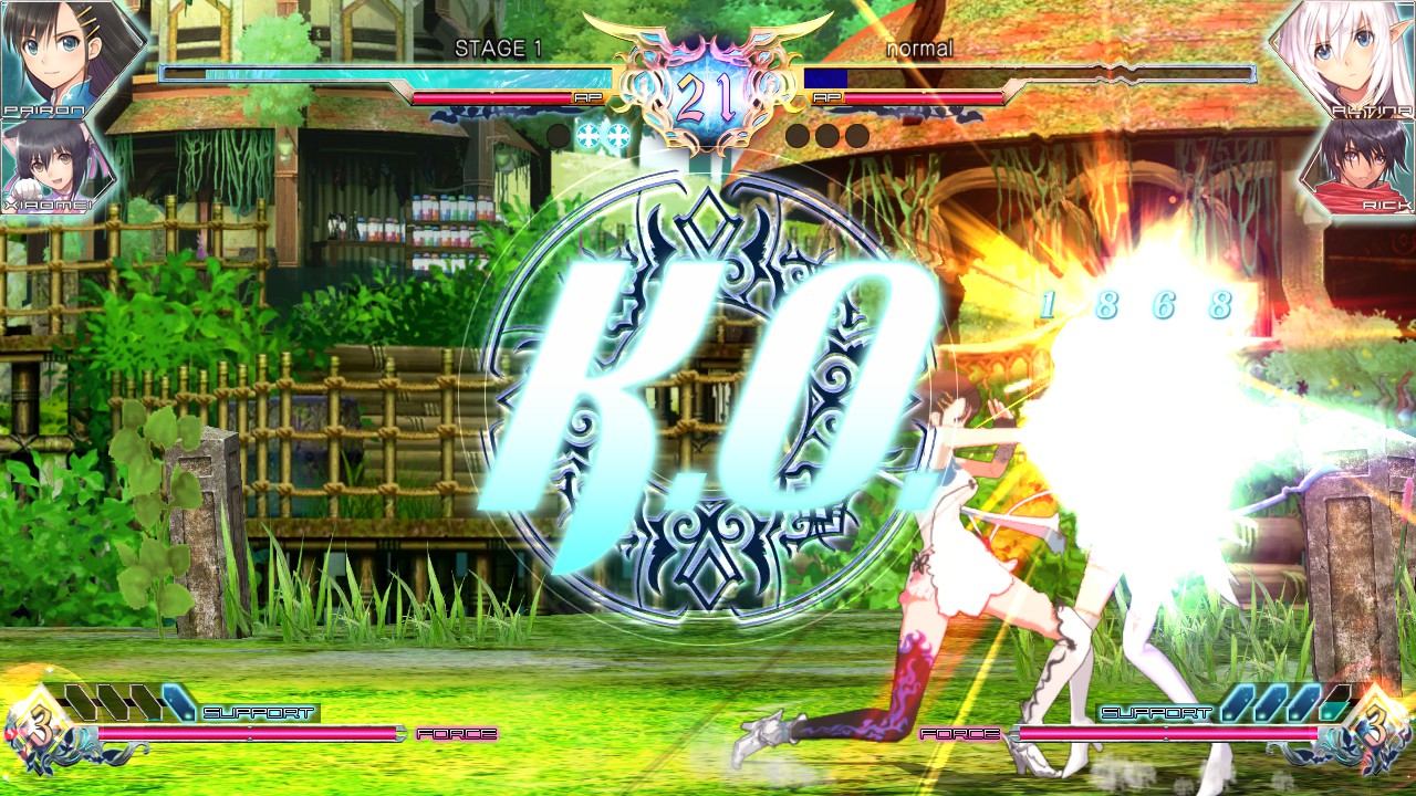 Скриншот: Blade Arcus from Shining: Battle Arena