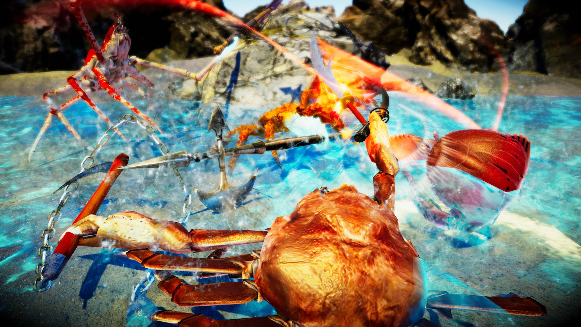 Скриншот: Fight Crab
