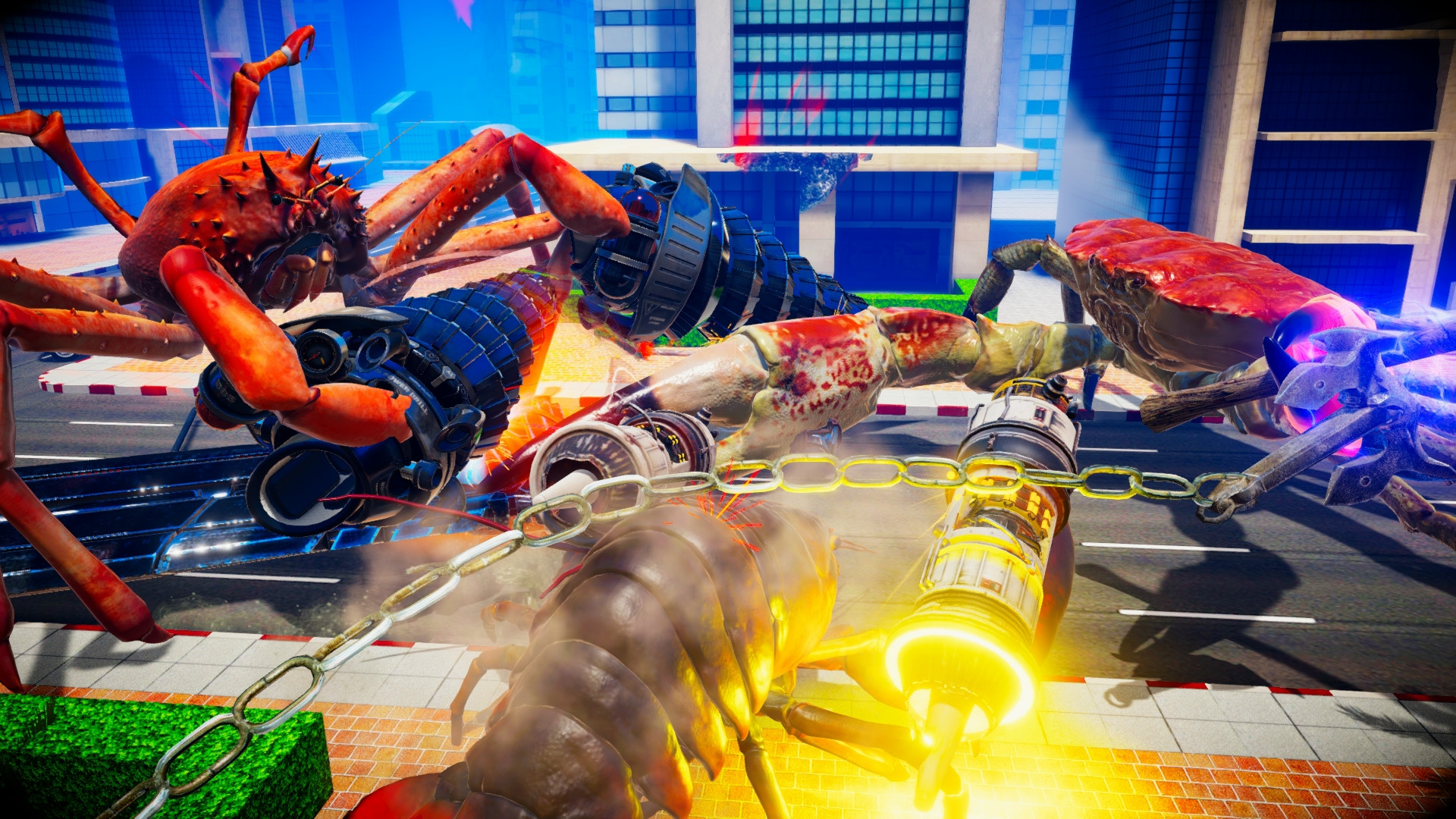 Скриншот: Fight Crab