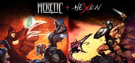 Обложка игры: Heretic + Hexen
