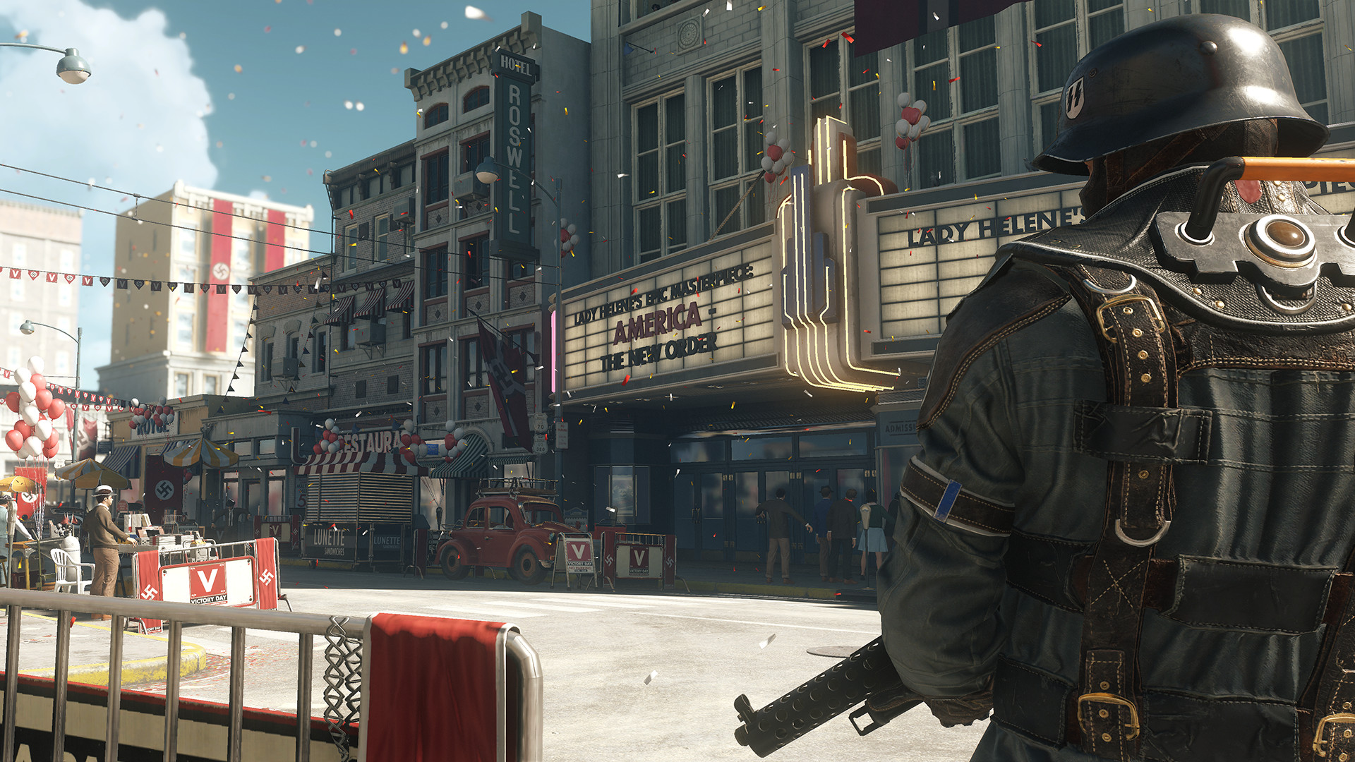 Скриншот: Wolfenstein II: The New Colossus