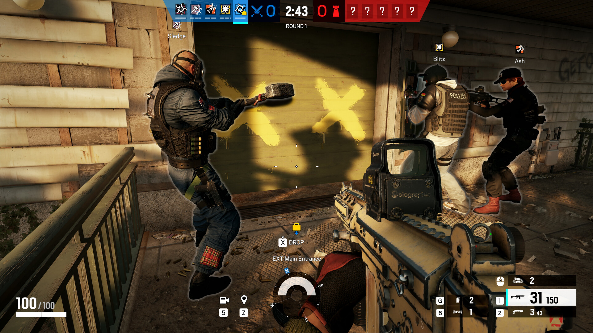 Скриншот: Tom Clancy's Rainbow Six® Siege X