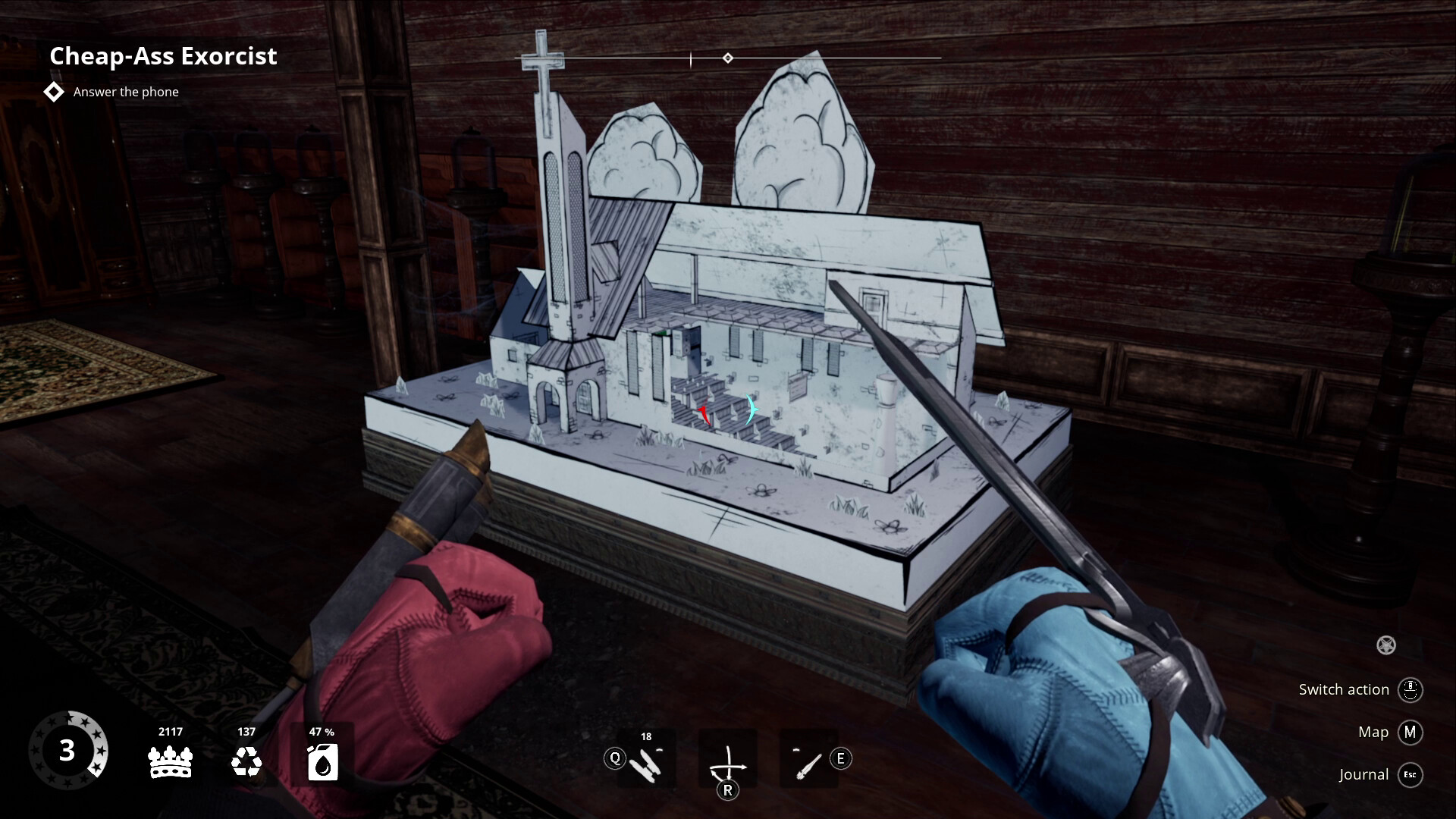 Скриншот: Priest Simulator: Vampire Show
