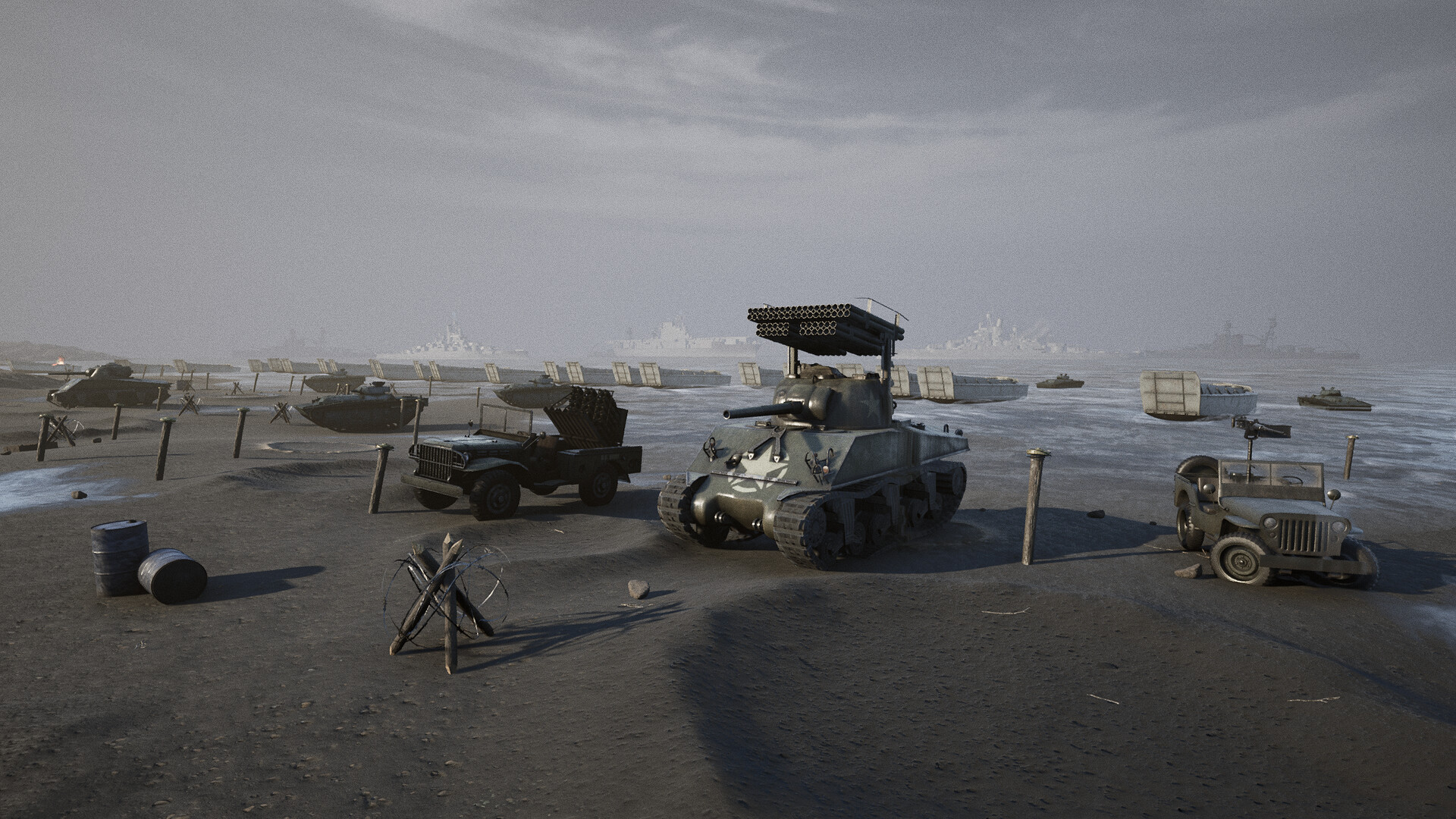 Скриншот: Beach Invasion 1945 - Pacific