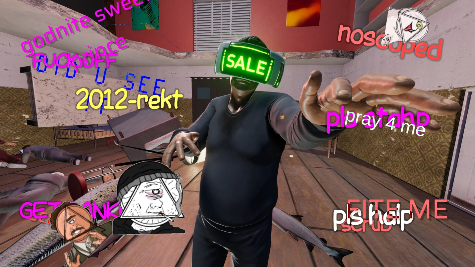 Скриншот: 420BLAZEIT 2: GAME OF THE YEAR -=Dank Dreams and Goated Memes=- [#wow/11 Like and Subscribe] Poggerz Edition