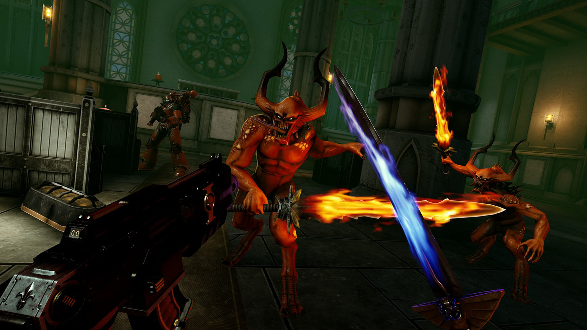 Скриншот: Warhammer 40,000: Battle Sister