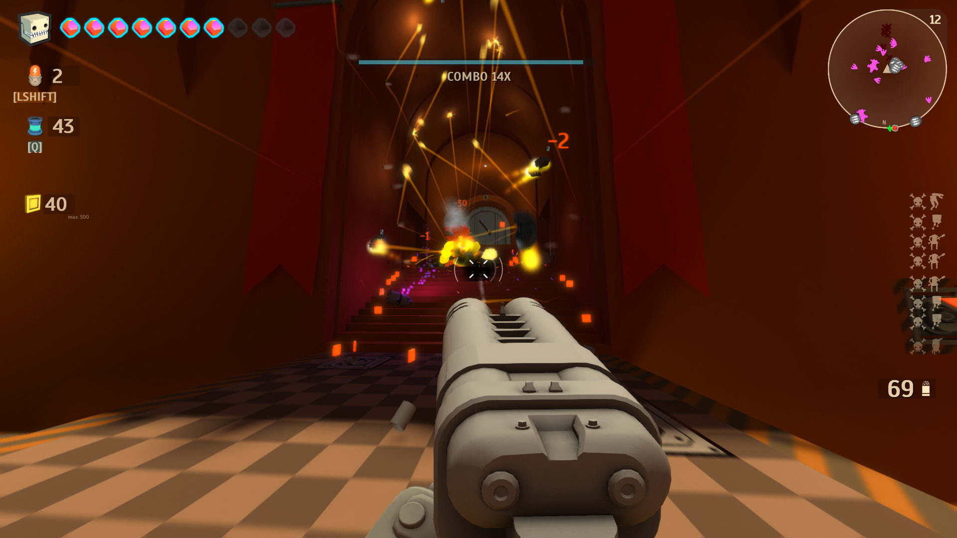 Скриншот: ARMORED HEAD