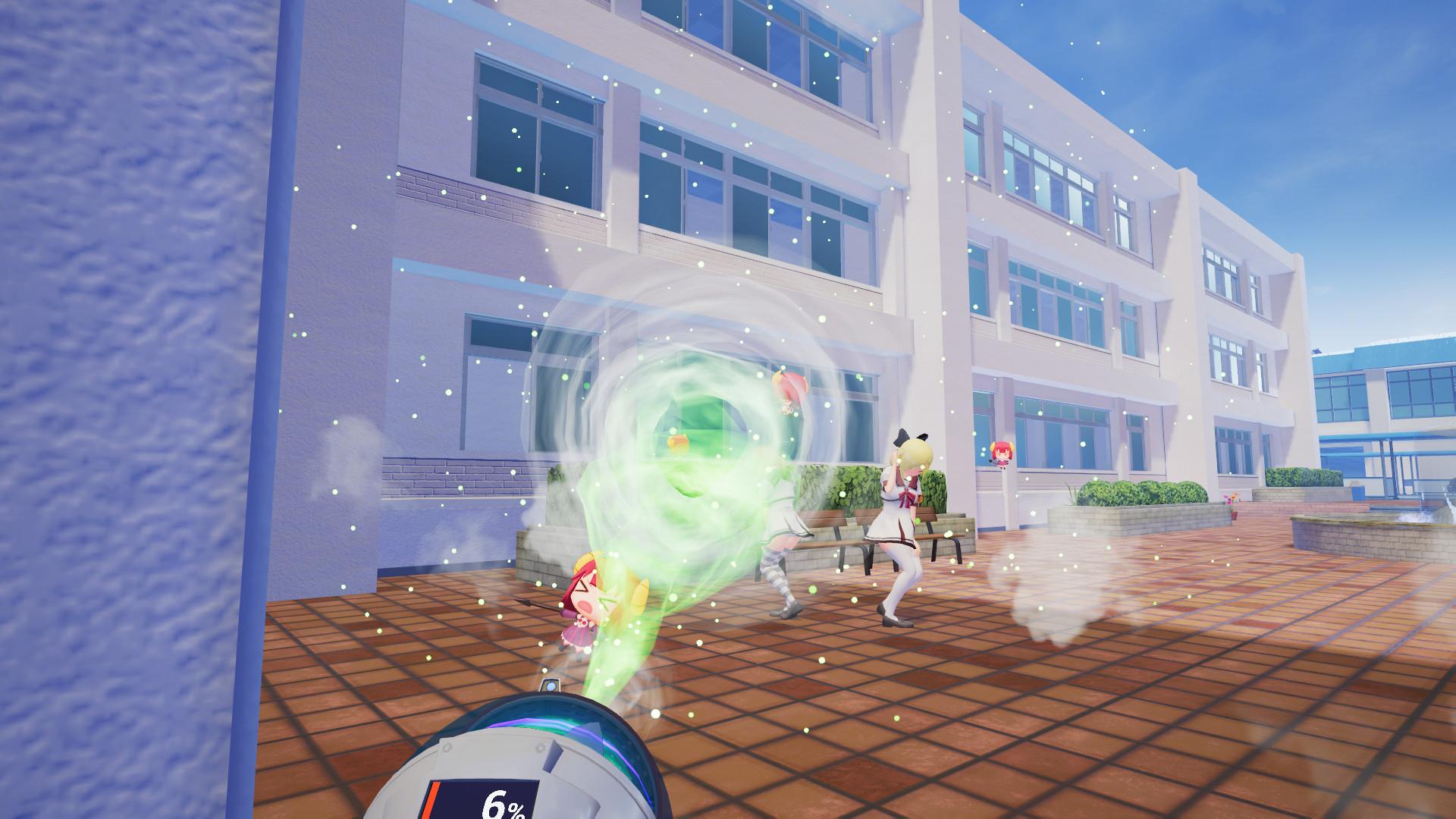 Скриншот: Gal*Gun VR