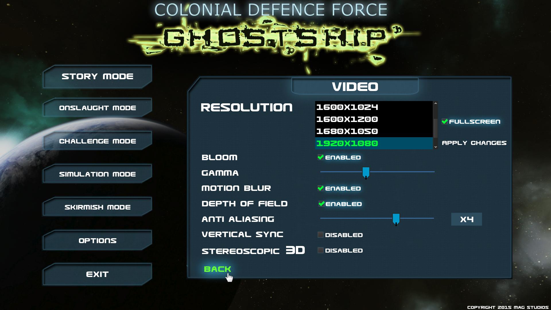 Скриншот: CDF Ghostship