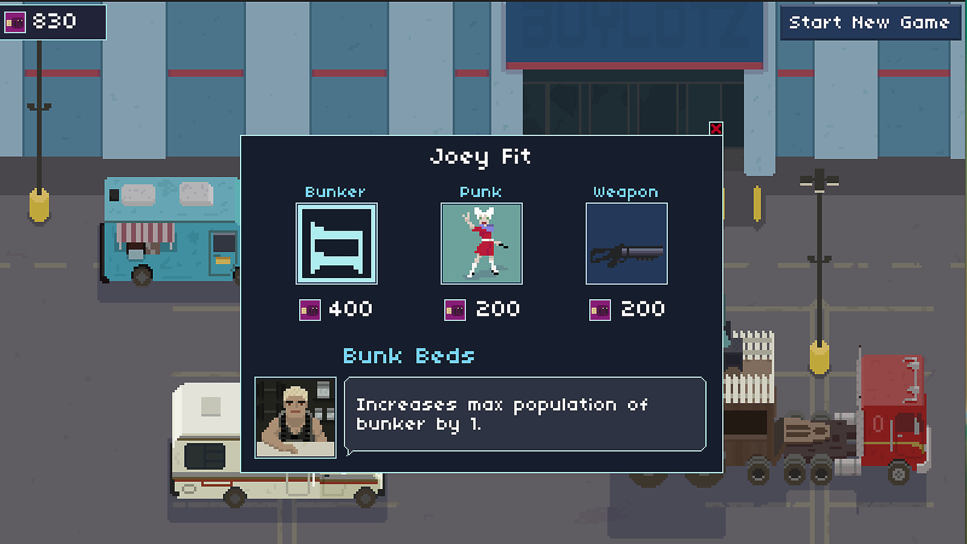 Скриншот: Bunker Punks