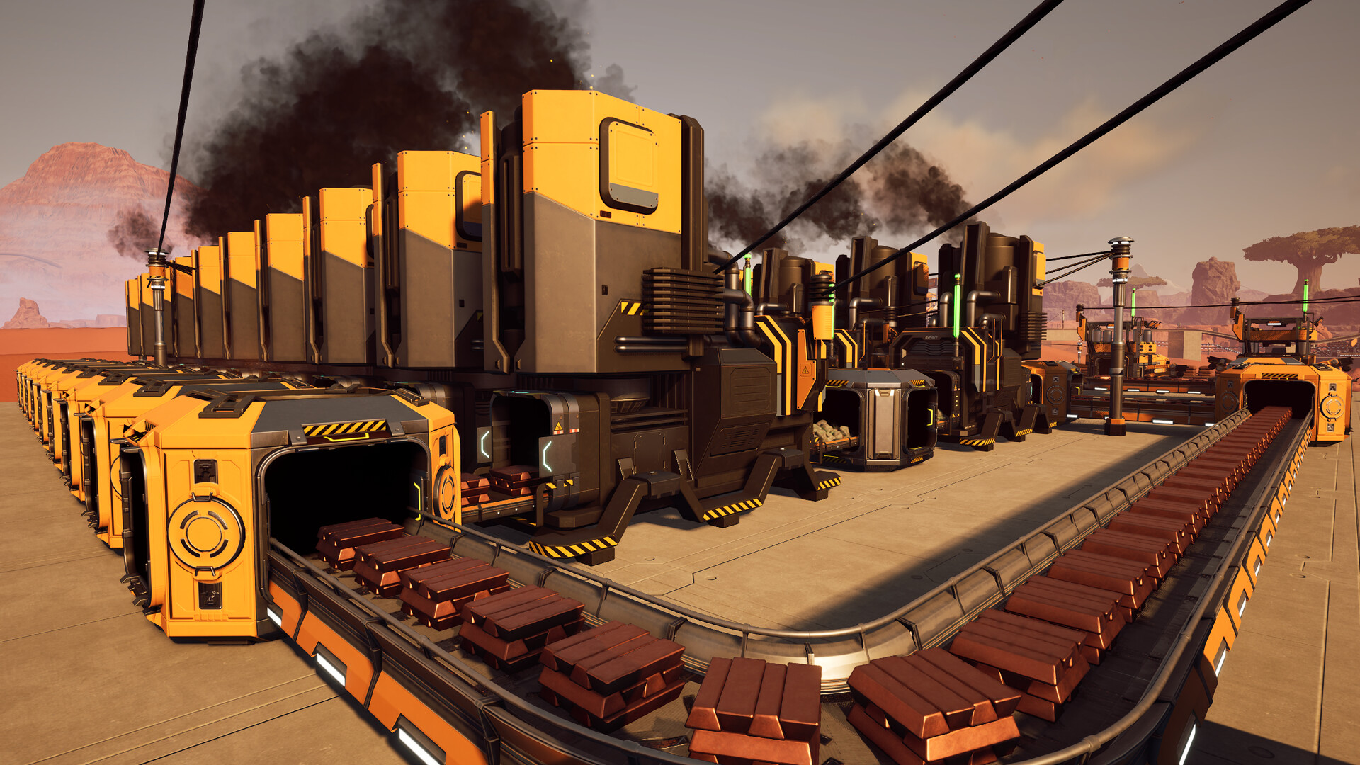 Скриншот: Satisfactory