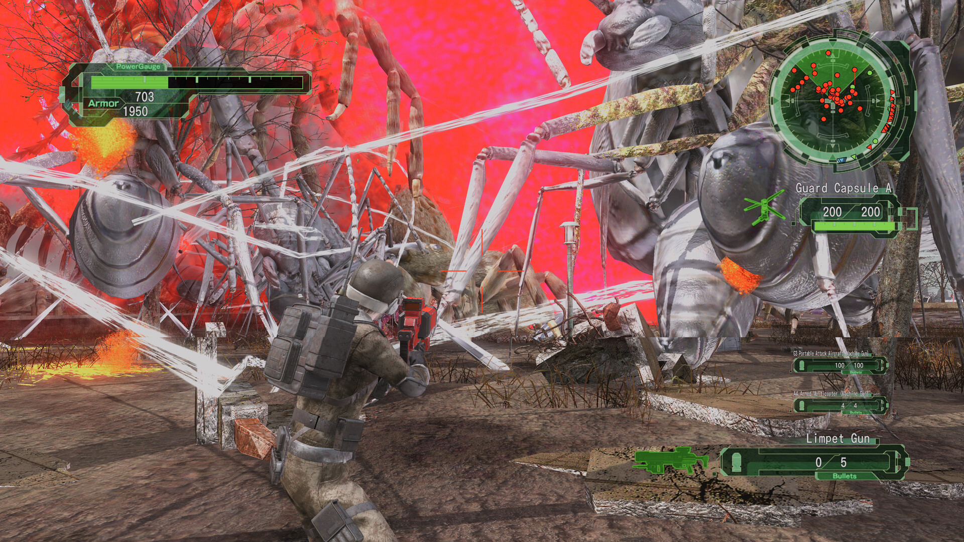 Скриншот: EARTH DEFENSE FORCE 6