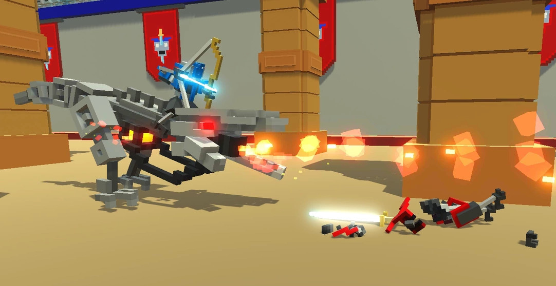 Скриншот: Clone Drone in the Danger Zone