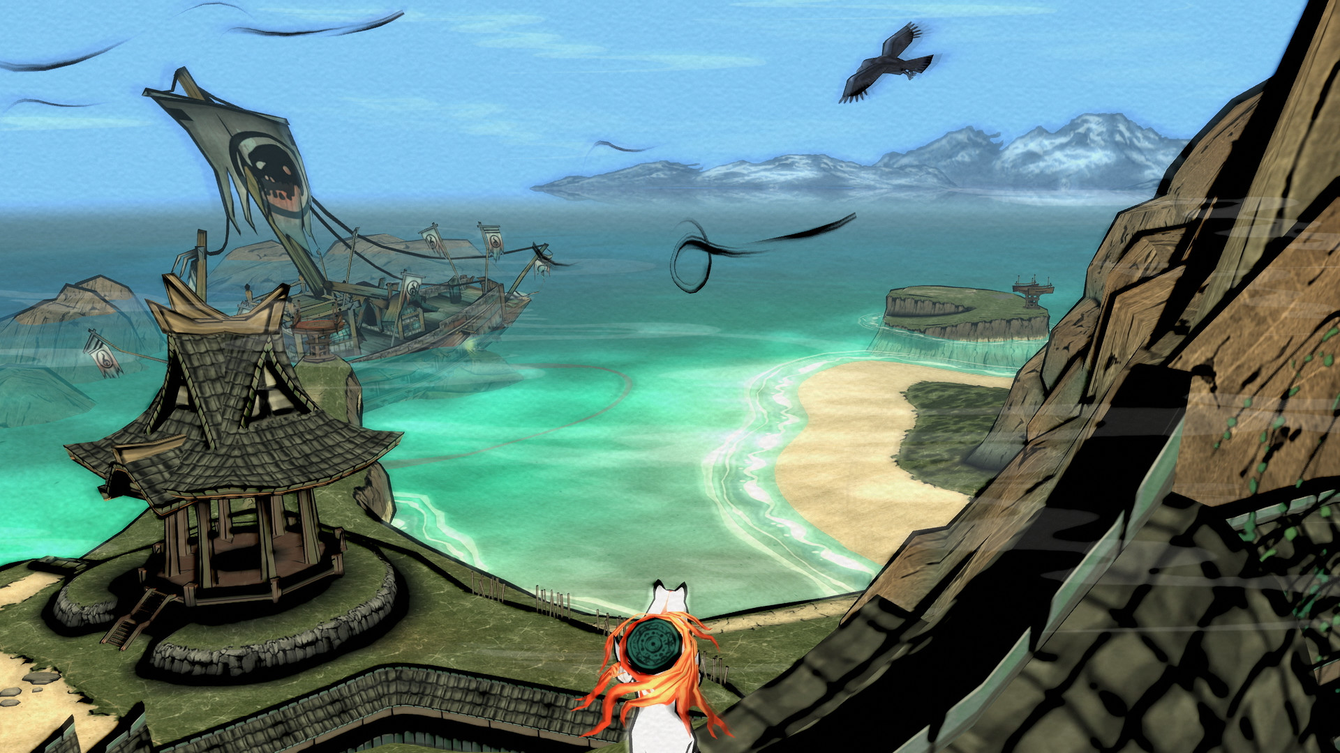 Скриншот: Okami HD
