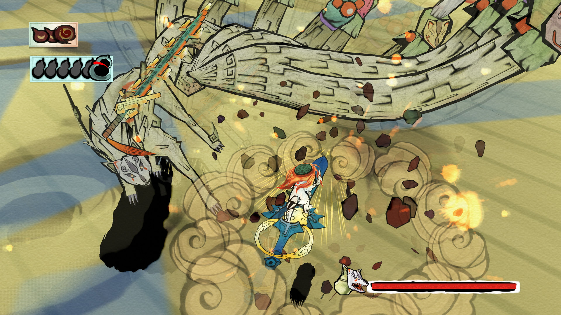 Скриншот: Okami HD