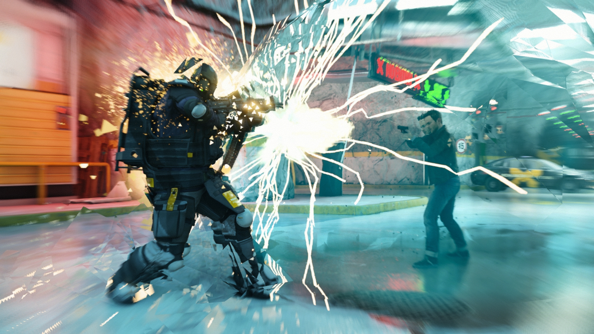 Скриншот: Quantum Break