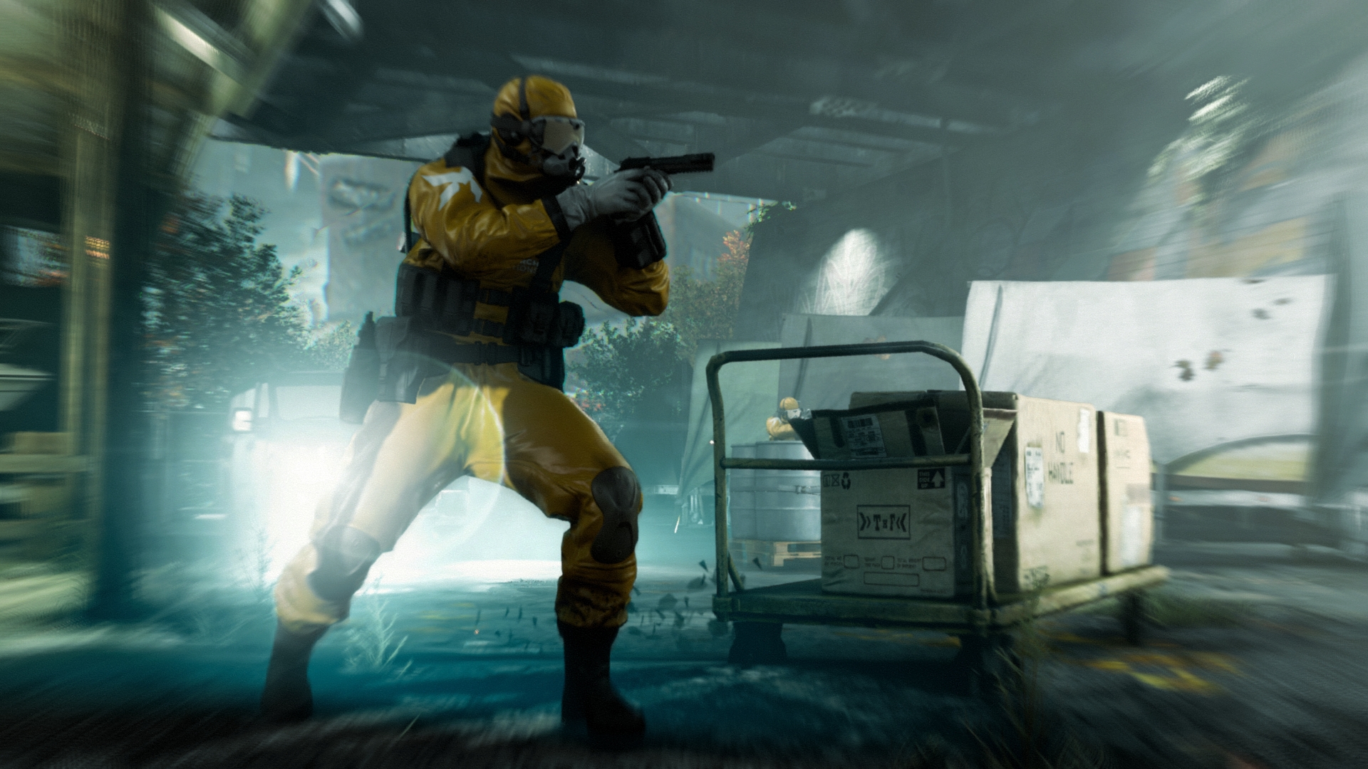 Скриншот: Quantum Break