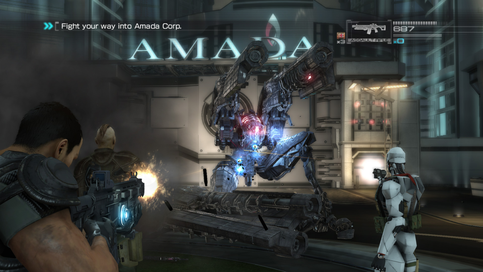 Скриншот: Binary Domain