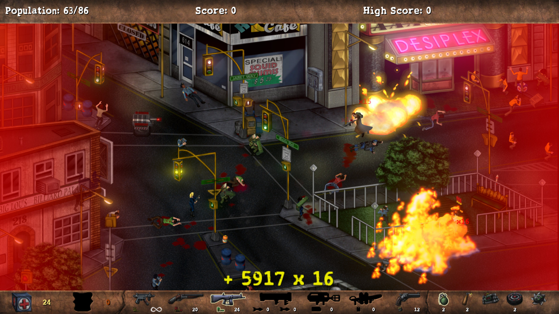 Скриншот: POSTAL Redux