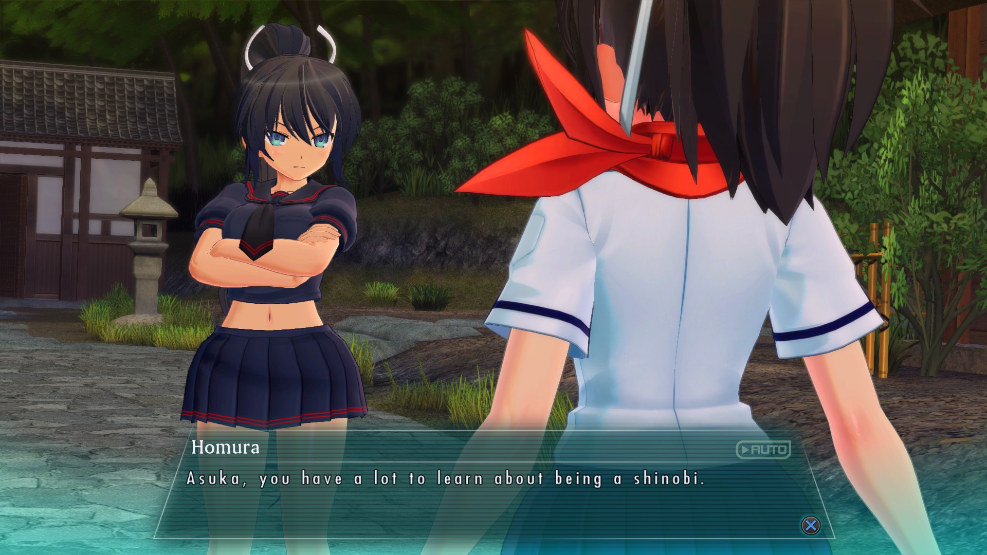 Скриншот: SENRAN KAGURA Burst Re:Newal