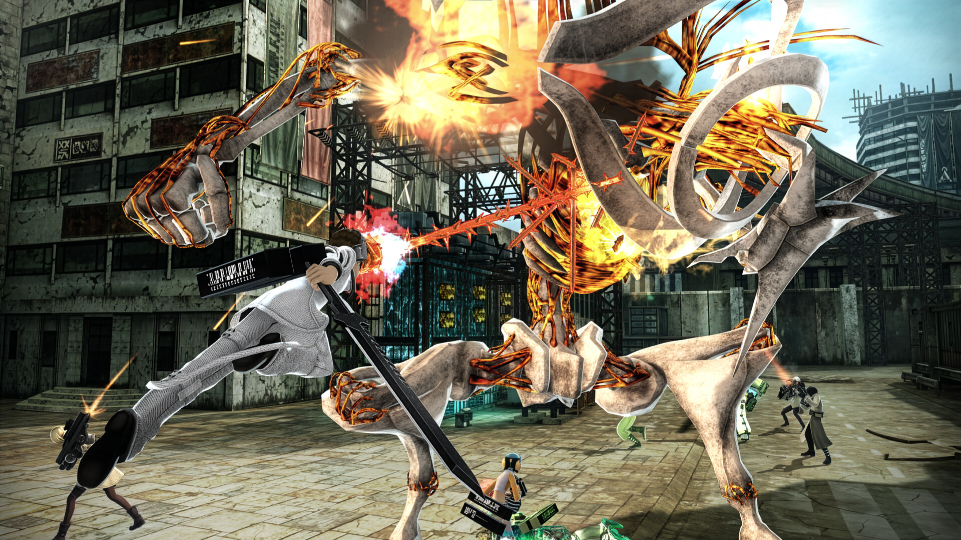 Скриншот: FREEDOM WARS Remastered