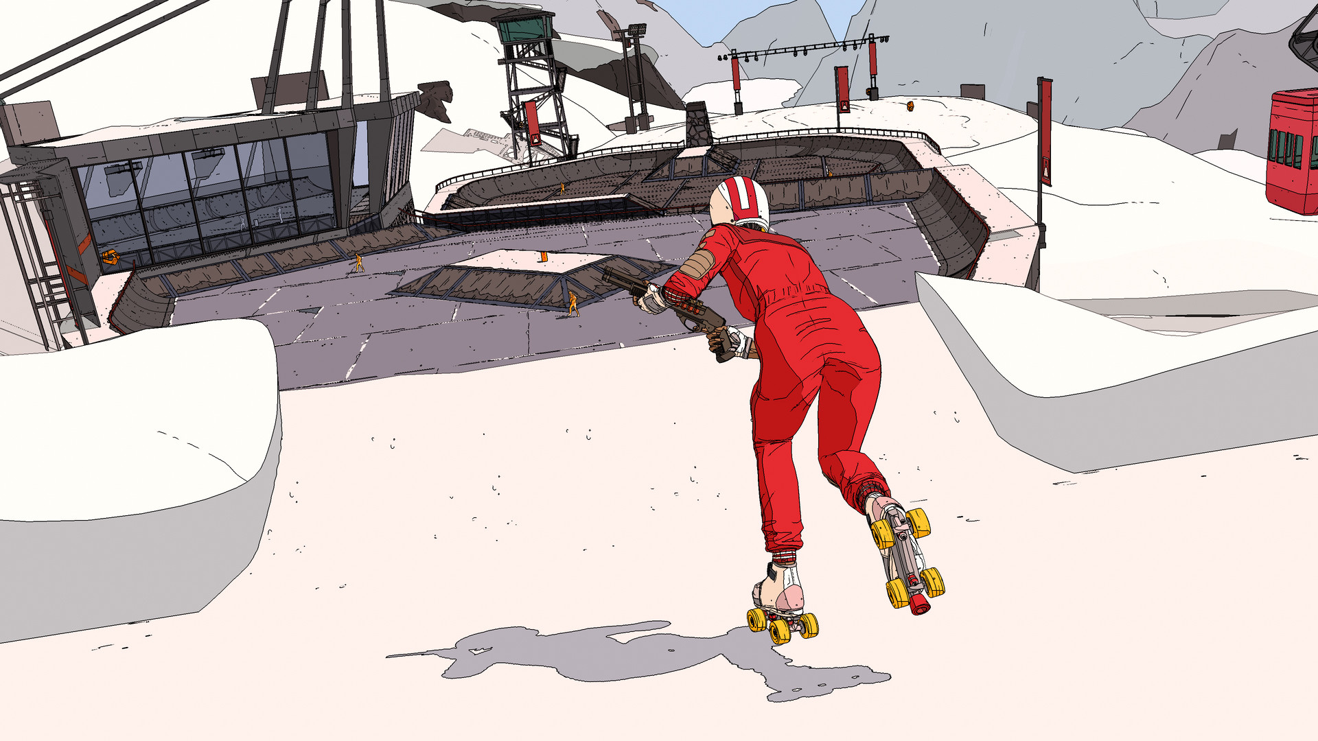 Скриншот: Rollerdrome
