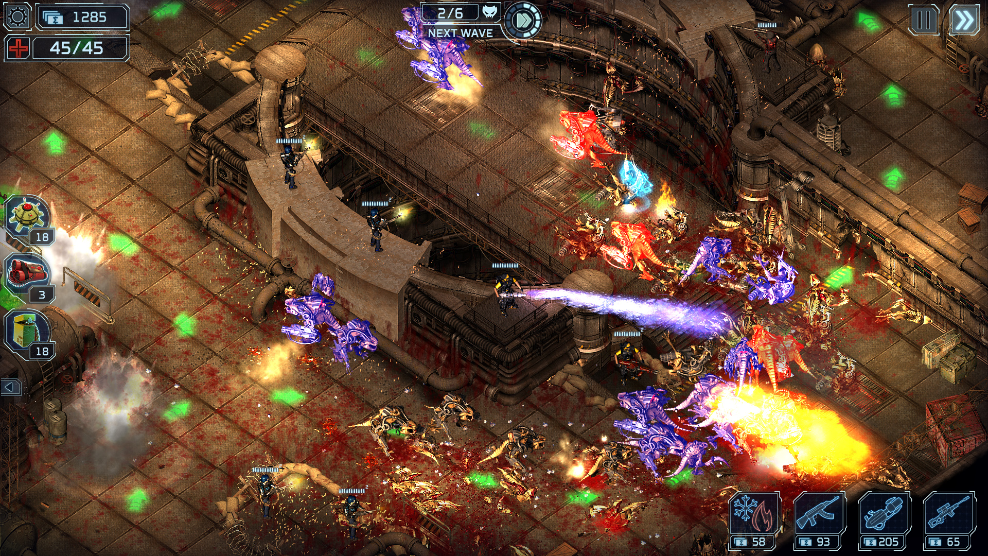 Скриншот: Alien Shooter TD