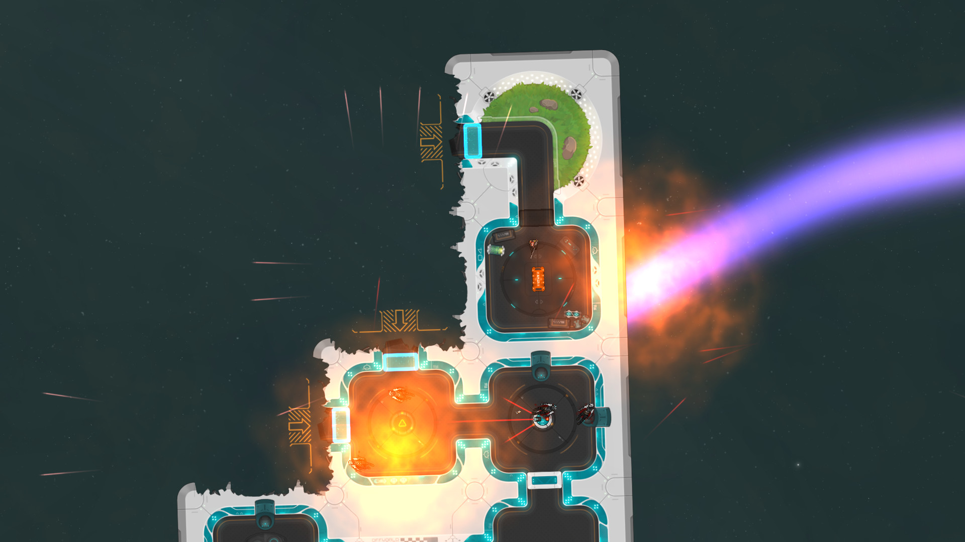 Скриншот: Heat Signature