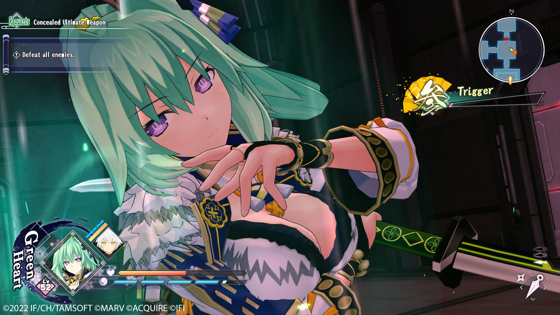 Скриншот: Neptunia x SENRAN KAGURA: Ninja Wars