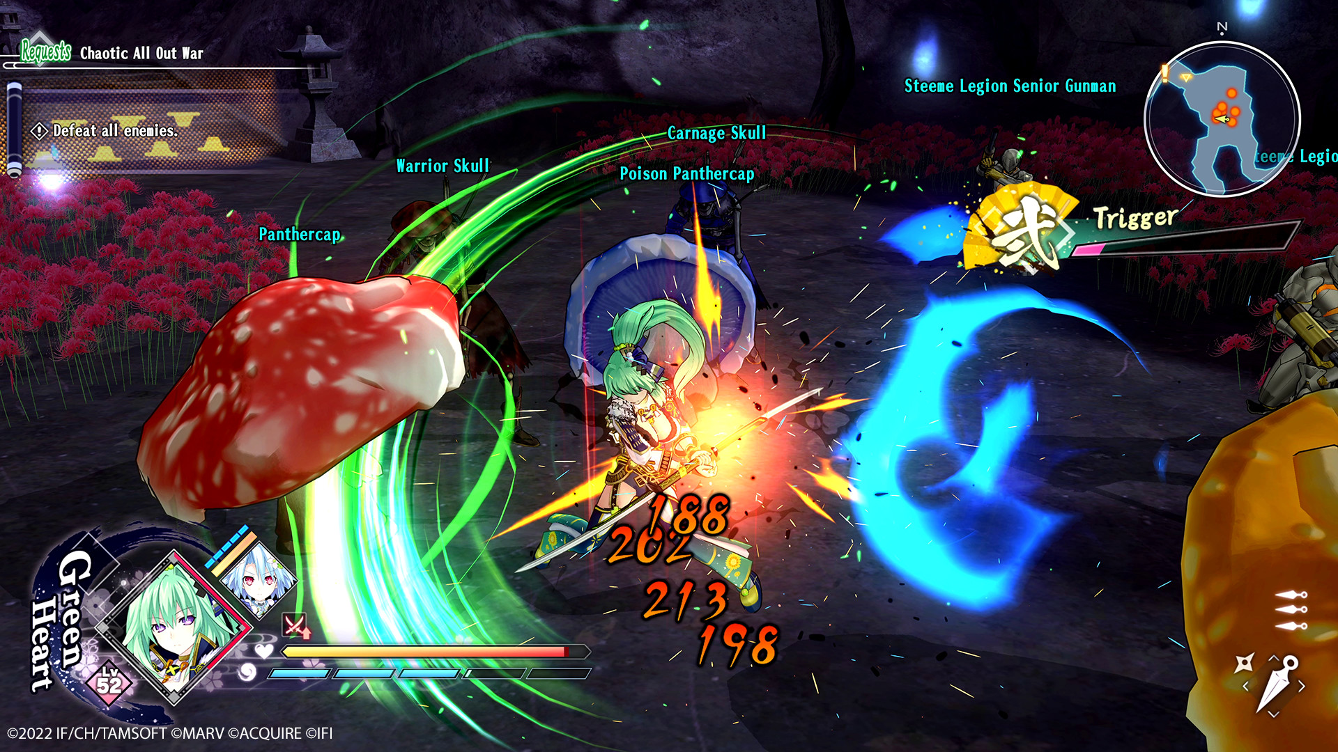 Скриншот: Neptunia x SENRAN KAGURA: Ninja Wars