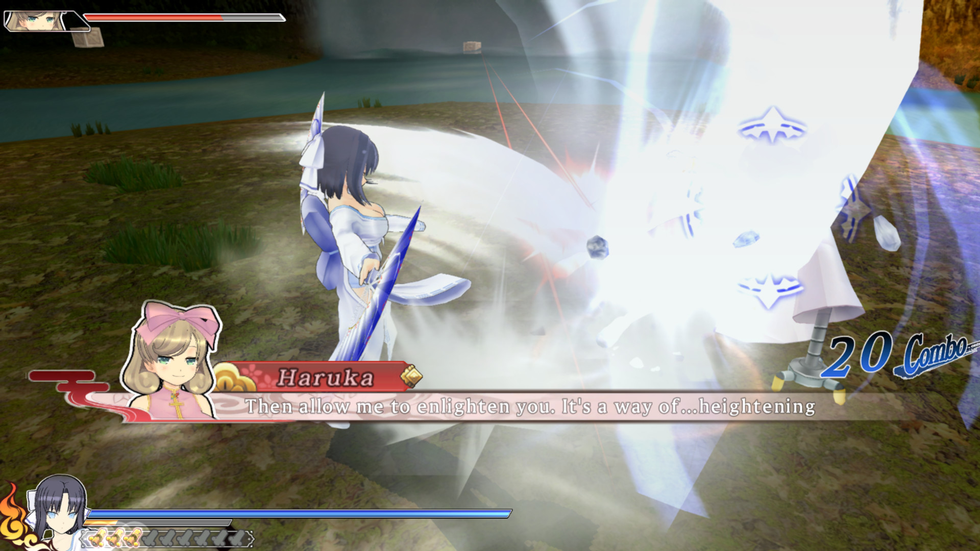 Скриншот: SENRAN KAGURA SHINOVI VERSUS