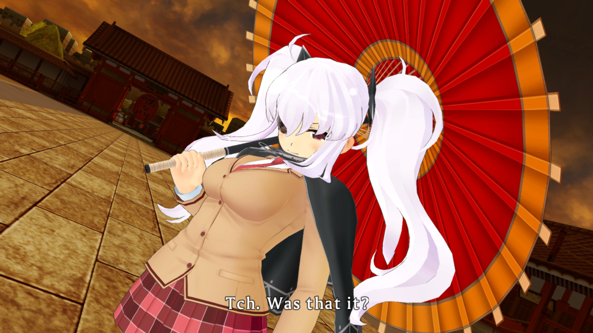 Скриншот: SENRAN KAGURA SHINOVI VERSUS