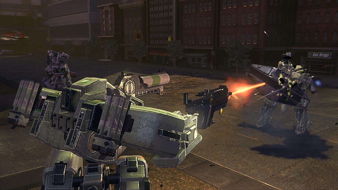 Скриншот: Front Mission Evolved