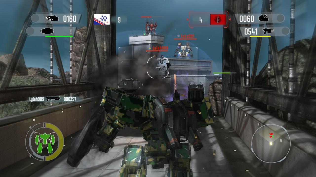 Скриншот: Front Mission Evolved