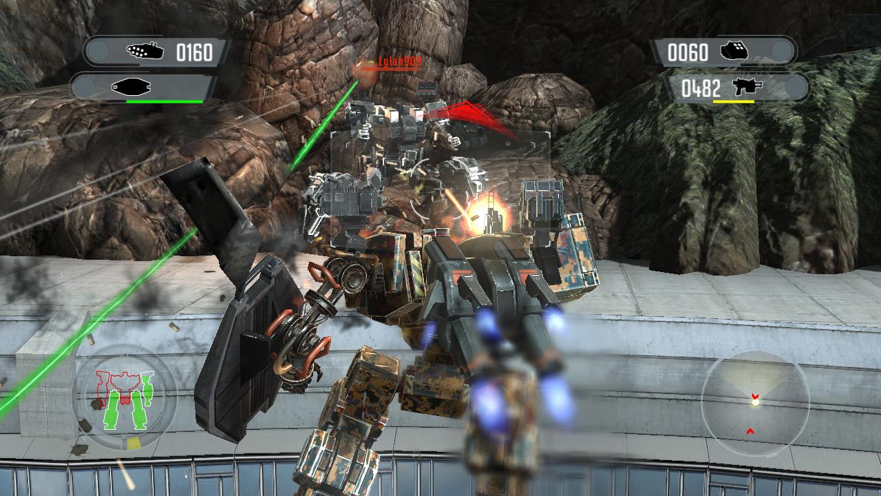 Скриншот: Front Mission Evolved