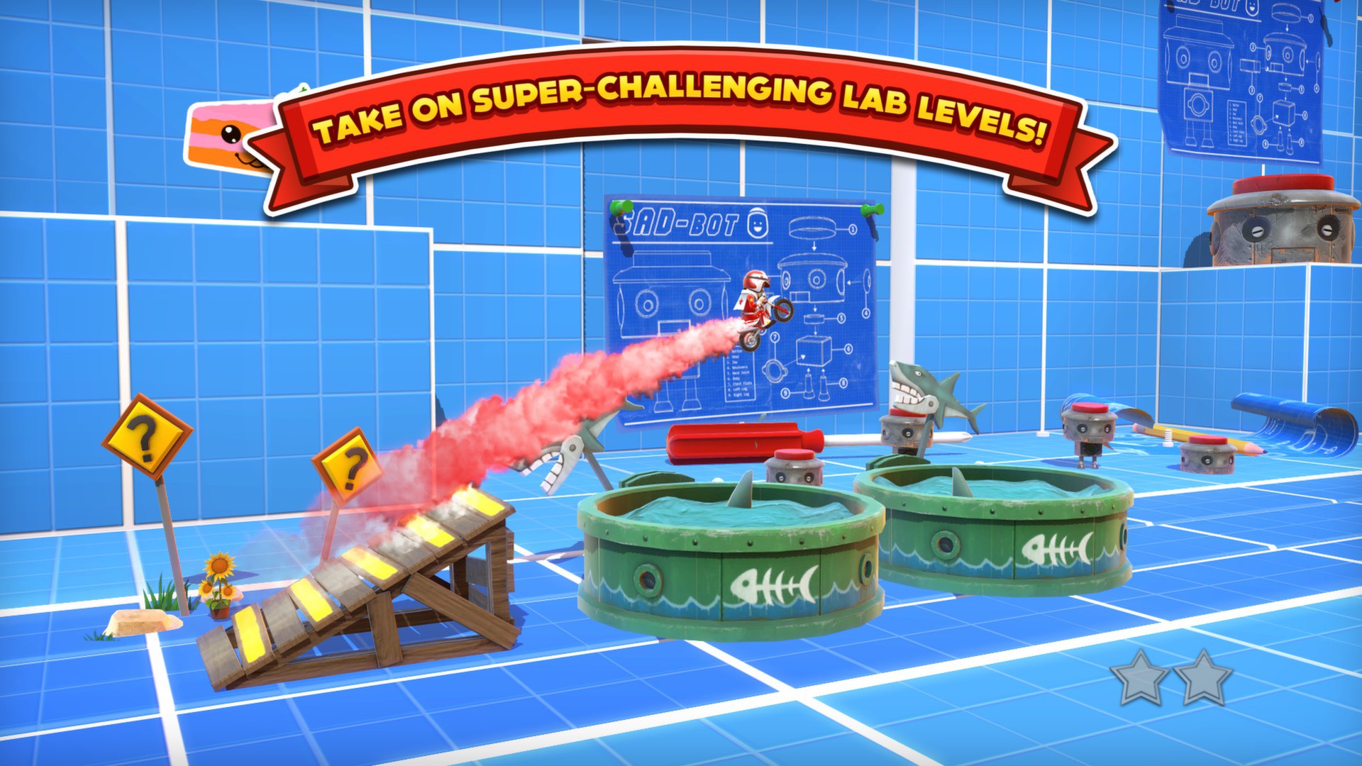 Скриншот: Joe Danger