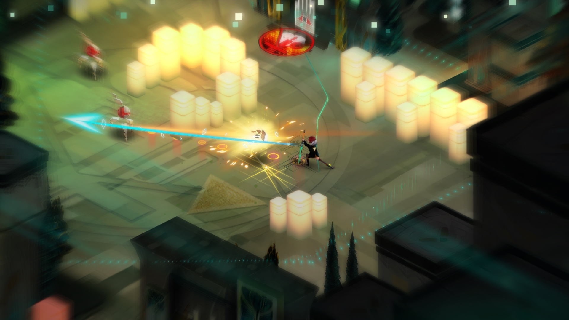 Скриншот: Transistor