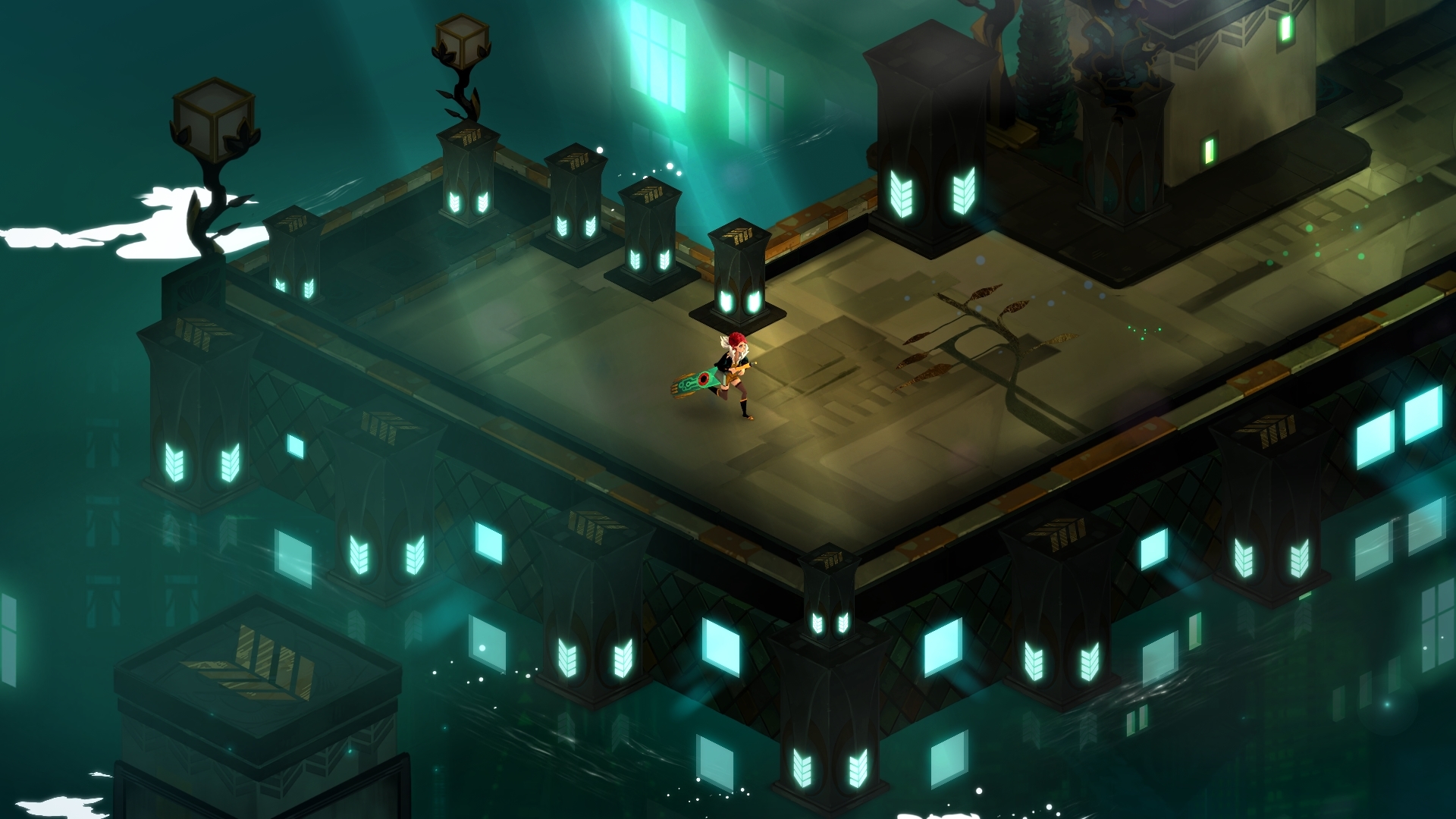 Скриншот: Transistor