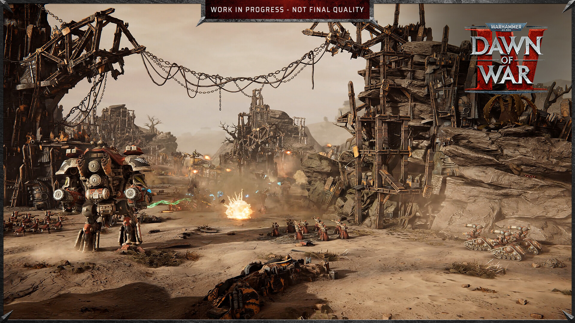 Скриншот: Warhammer 40,000: Dawn of War IV