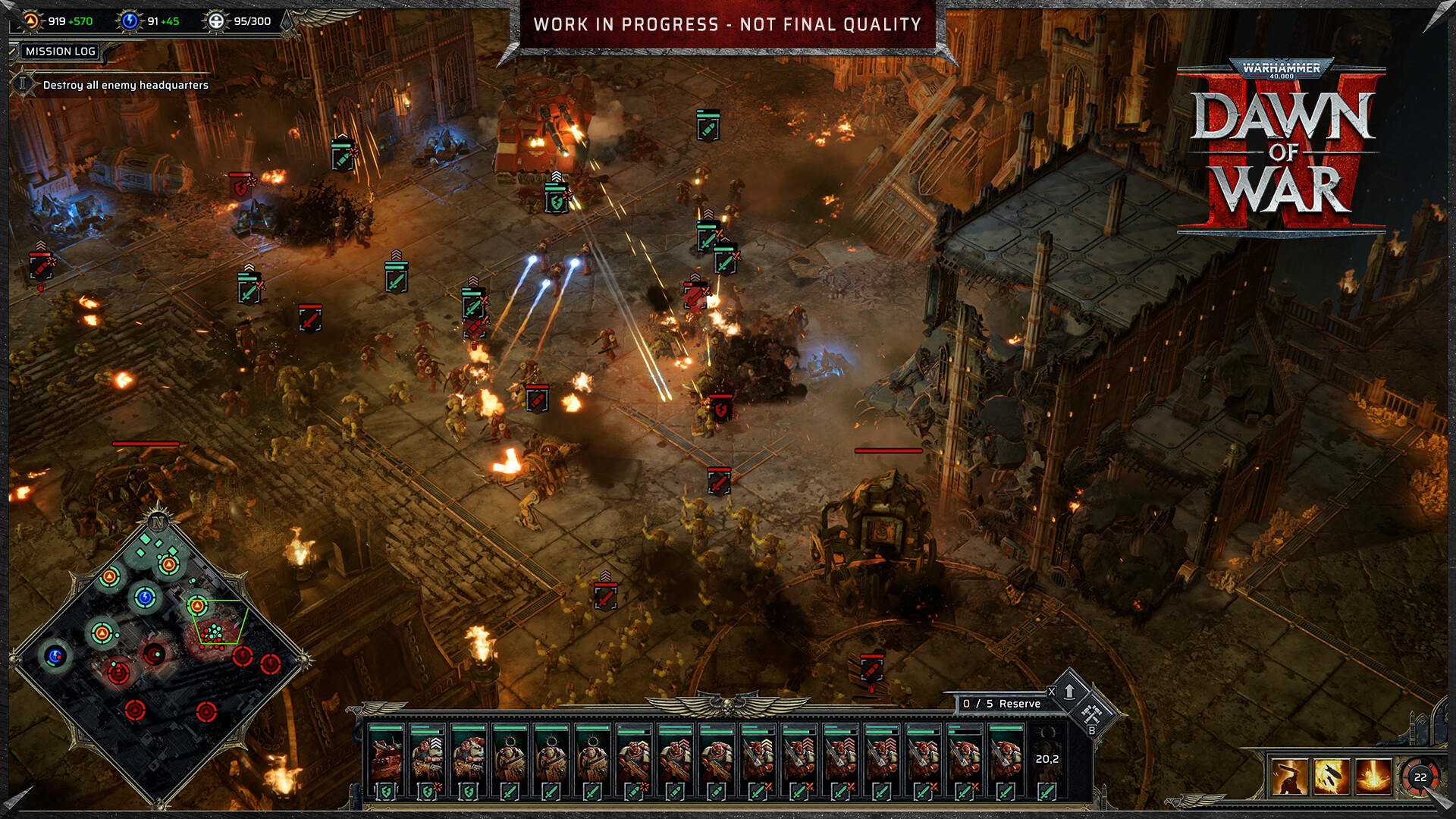 Скриншот: Warhammer 40,000: Dawn of War IV