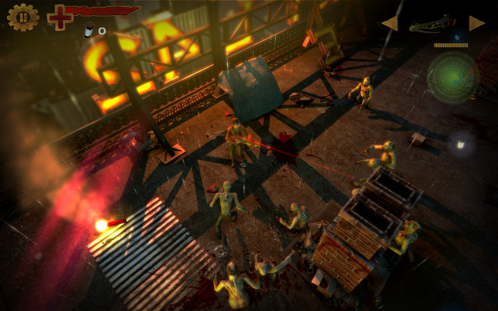 Скриншот: Guns n Zombies