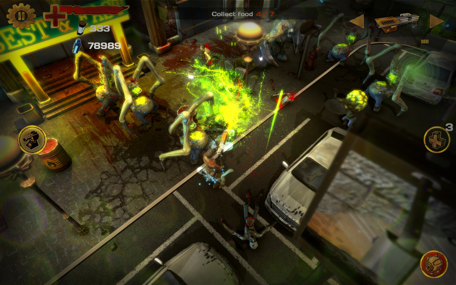 Скриншот: Guns n Zombies