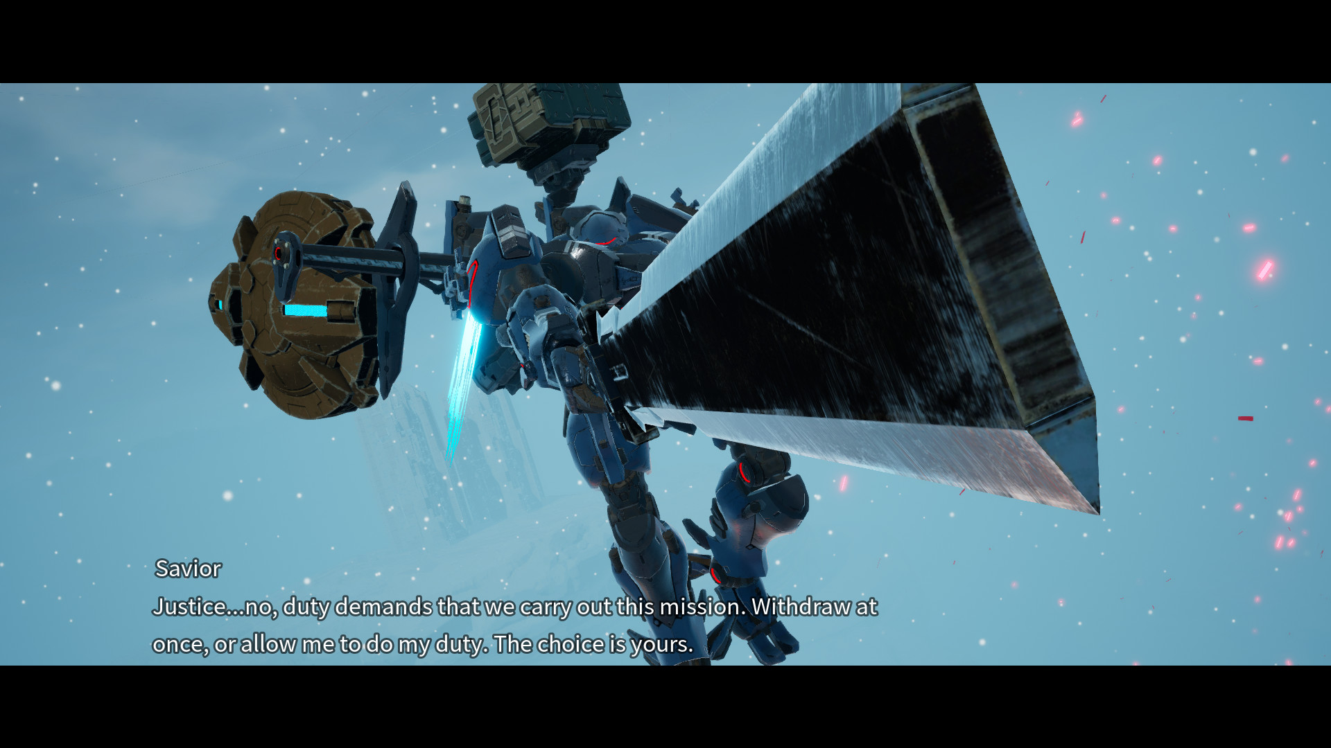 Скриншот: DAEMON X MACHINA
