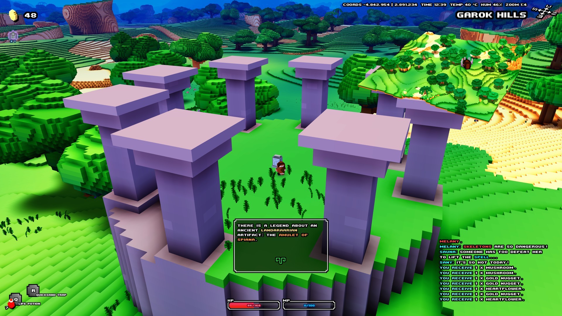 Скриншот: Cube World
